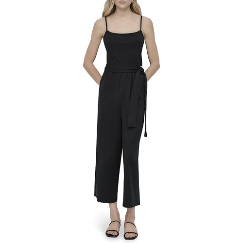 Combinaison chic femme DKNY coupe cropped à jambes amples - 2