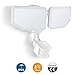 Produktbild Oeegoo LED Strahler mit Bewegungsmelder, 30W 2800LM Außenstrahler, IP65 Wasserdicht Sensor Scheinwerfer Fluter, LED Sicherheitslicht mit einstellbaren Kopf für Hof, Garten, Garage, 6500K