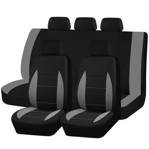 TDXWFBH Voiture Ensembles Housses Siège pour Dacia Sandero 3/Stepway 3/Dacia Jogger 2021-2024 2025 2026, Places Confortables Accessoires Auto Toutes Saisons...
