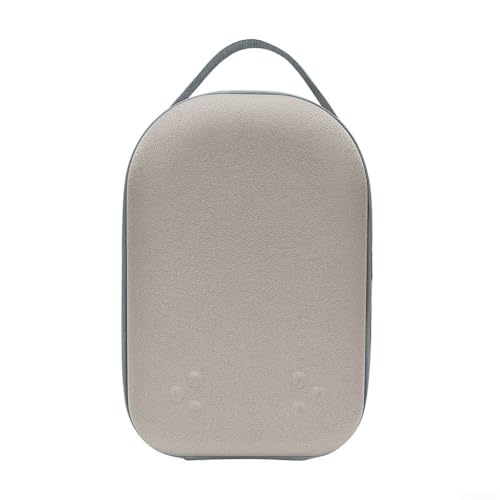 Bolsa de almacenamiento para viajes para Meta For Quest3S Funda protectora EVA para auriculares VR y Essentials (gris)