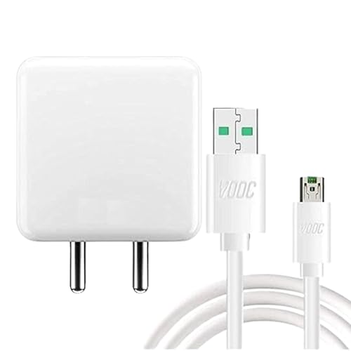 Image of The Black Store 65W Micro USB Charger for Oppo F9|F9 Pro |A3s |F7 youth |A3 |F7 | R15 Pro |R15 | A1 |A71|A83|F5 Youth (Adapter & Cable)