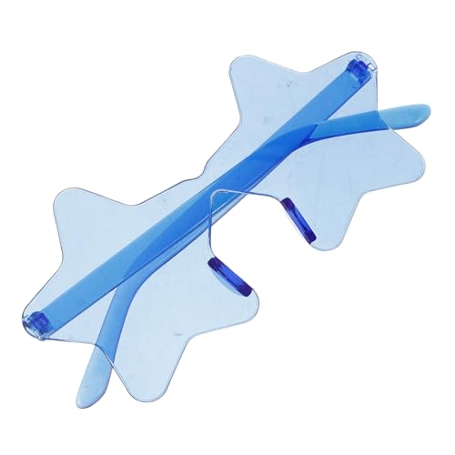 Didiseaon 1 Pair Fashionable Star Shaped Sunglasses for Parties Funny Cosplay Eyeglasses Lightweight Durable Lens Unique Design for Beach Events Chic Stylish Accessories