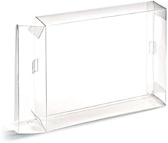 Box Protector Case,10Pcs Clear Cartridge Box Case Sleeve CIB Protector Compatible for PSP Games