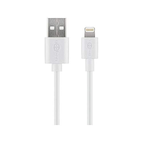 Goobay 72905 Lightning Charging Cable for Apple iPhone / iPad 0.5 m White