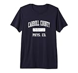 Carroll County High School HS Hillsville VA PHYS Ed Premium Tri-Blend T-Shirt