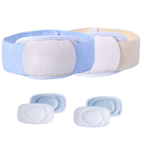 Set de 2 fajas para hernia umbilical bebé ajustable miniatura 1