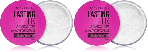 Maybelline New York - Polvos Fijadores Translúcidos Master Fix 01 Translucent - 6 gr (Paquete de 2)