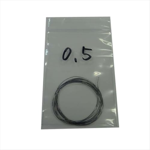 糸オモリ 0.5mm フロッグ 香川塩ビ工業特製 チューニングシンカー 雷魚 ライギョ 90cm×2 約4g 1枚目