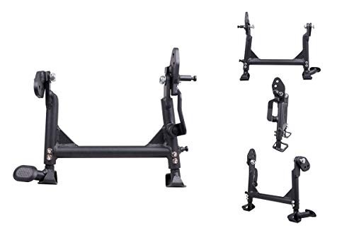 T-Rex Racing Adjustable Center Stand Compatible with Kawasaki 2008-2018 KLR650