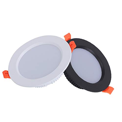 Plafonnier intégré rond QHQQXN lumière blanche pour bureau à domicile
