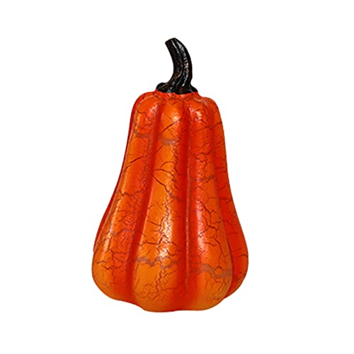 Citrouilles d'automne d'Halloween LED 3D Lanterne Lumineuse Décoration de Table