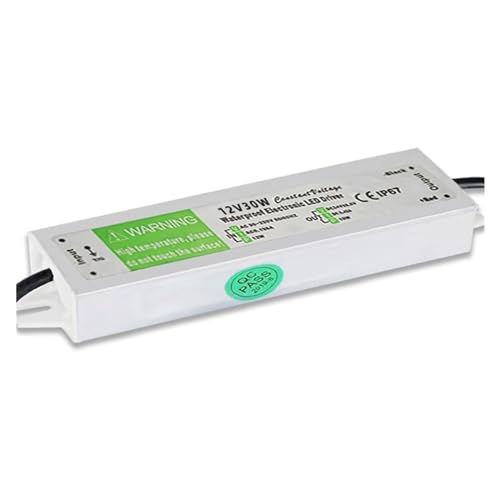 Pilote LED étanche IP67 à tension constante 12V pour rubans LED