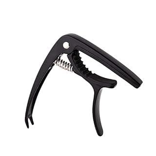 MenYiYDS Capo de guitare capo capo pour presque toutes les guitares capo de guitare capo de guitare (noir) - Les Beatles, Paul McCartney, John Lennon, RIngo Starr, George Harrison