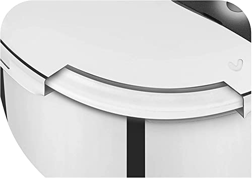 Seb Joint silicone pour cocotte-minute, Diamètre 24,5 cm, Compatible avec les autocuiseurs Clipso Essential 6 L, 7,5 L, 9 L, Noir X1010006