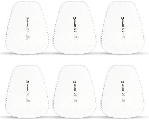 Miniatura 1 de Filtro de algodón particulado para pintura, antipolvo y cubierta protectora adecuada con 3M 6000 Series y otros