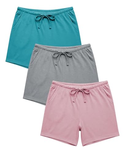 Sexy Basics Women's Lounge & Sleep Shorts | 100% Cotton...