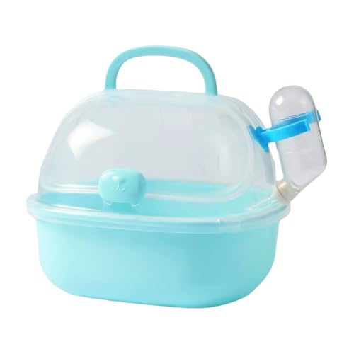 XAGMODSHN Durability Rodents Travel Cage Escape Proof Hamster Enclosure Security Cage for Home and Outdoor Adventures