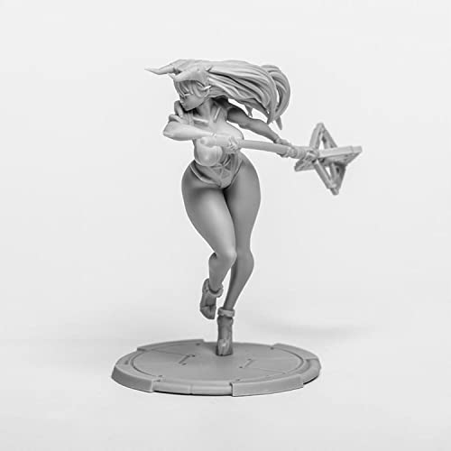 Figura de Resina Mujer Antigua 1:24 para Montar miniatura 2