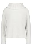 Cartoon Damen Strickpullover mit Turtle Neck Metal,42