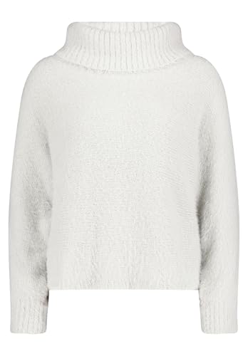 Cartoon Damen Strickpullover mit Turtle Neck Metal,42