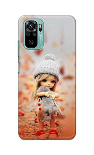 Image of PRINTFIDAA Doll Cute Girl Amazing Beauty Little Kid Child Playing Hard Back Cover for Redmi Note 10, Redmi Note 10S Back Cover -(P6) KAT1001