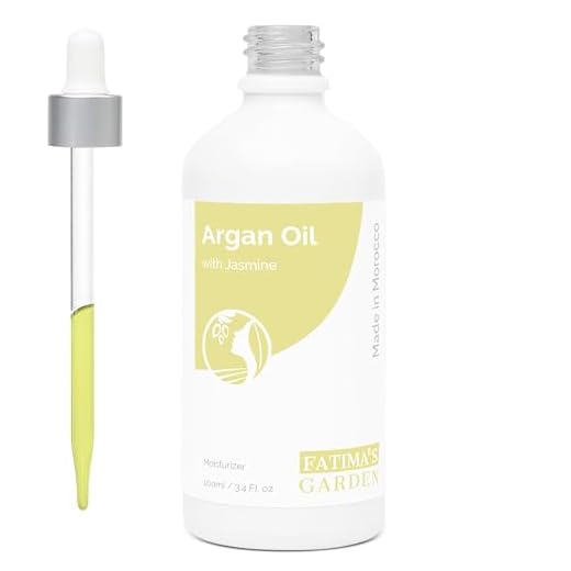 Fatima's Garden Huile d'Argan au Jasmin - Hydratant Naturel, 100ml