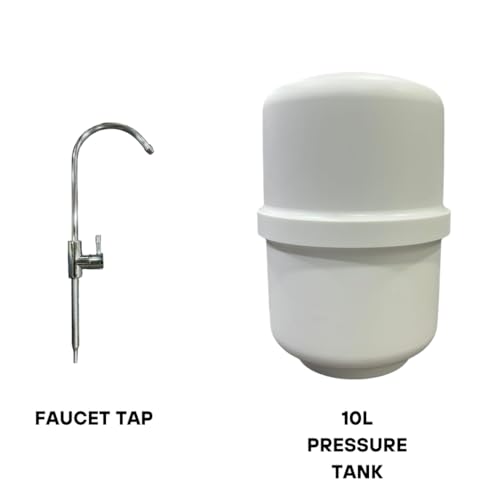 Image of AquaUltra Nova Star Under the Counter /Sink Water Purifier for Home - ISI Certified, 10L Pressure Tank, Advanced RO +UV+Copper Mineral Filtration, Perfect for Tanker, Borewell & Municipal Water Supply