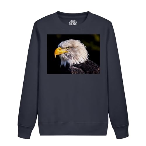 Sweatshirt enfant pygargue en coton doux avec imprimé aigle