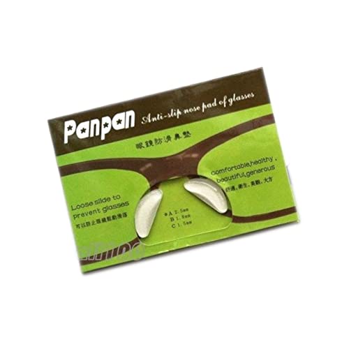 Lot de 10 coussinets de nez antidérapants pour lunettes de soleil Cover