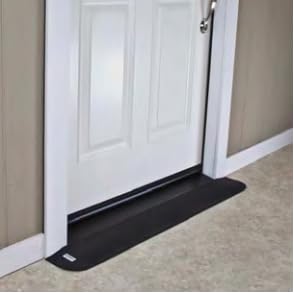 SafePath Wheelchair Accessible Rubber Threshold Ramp for Doorway, Scooter & Walker Non Slip Threshold Ramps, Easy Installation, ADA Compliant Ramp