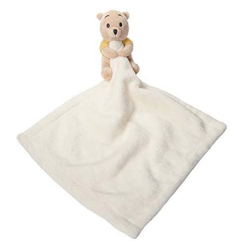Image of Lambs & Ivy Disney Baby Little Winnie The Pooh Lovey Plush Security Blanket