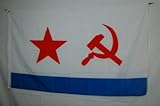 sowjetische marine dienstgrade MaÃŸe: 90 x 150 cm UdSSR Marine Sowjetunion Patriot Kunst Militärische Armee WW2 Sieg russische Kommunistische Party Sozialismus 91 x 152 cm Flagge Banner Lebendige Farbe doppelt genähte Messingösen