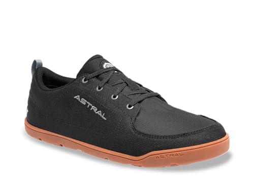 Astral, Loyak All Weather, Water-Resistant Minimalist Shoe, Pitch Black, M7/ W8