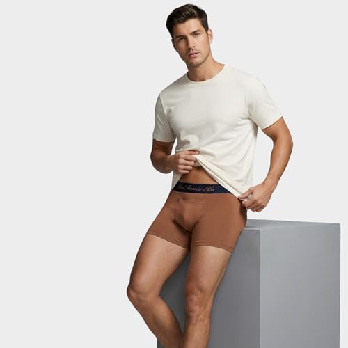 Image of Levi's Cotton Elite Trunk | Premium Men's Trunk Underwear | 4-Way Stretch | Outer Elastic Waistband | H-Pocket | Style 072 | Pack of 1