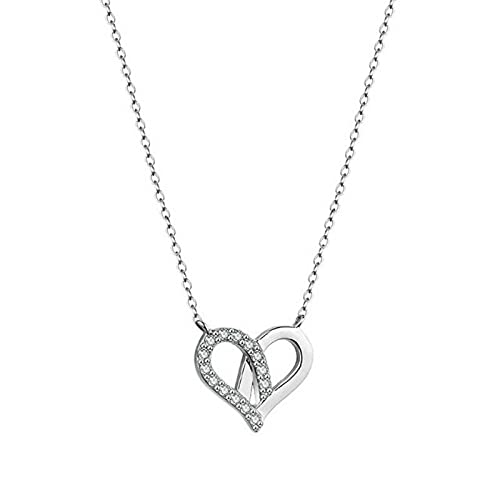 Collier ras de cou cœur en argent pour le quotidien des femmes