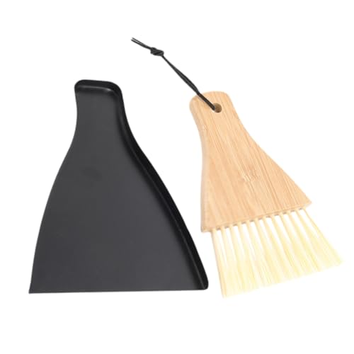 KOMBIUDA 1 Set Desktop Broom Compact Dustpan Cleaning Supply Keyboard Broom Portable Mini Dustpan Broom for Whisk Broom Hand Broom Handheld Broom Broom Cleaning Accessory The Pet