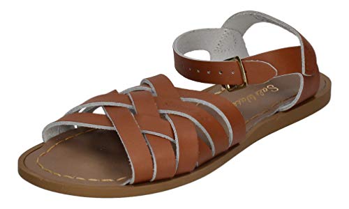 Salt Water Sandals by Hoy Shoes Girl's Retro (Big Kid/Adult) Tan 8 Big Kid, Women's 10 M