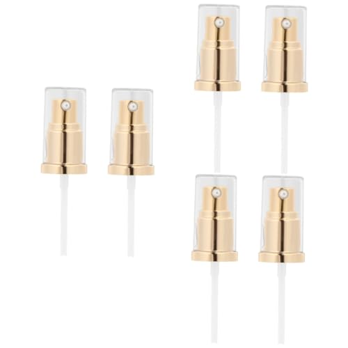 Mikinona 3 Sets Foundation-pumpe Ersatz-Make-up-Flasche Aus Kunststoff Druck-emulsionspumpe Keine Unordentlichen Klumpen Glatte Anwendung 2 Stück X 3