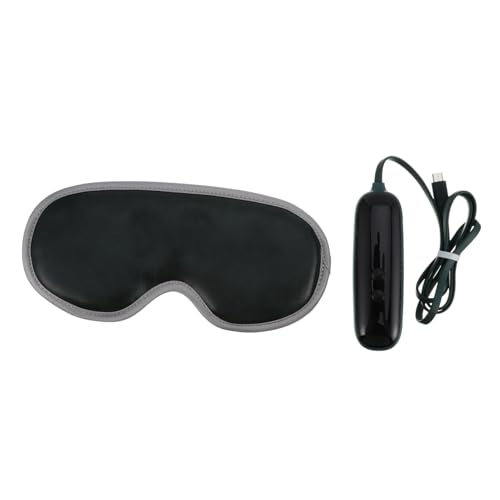 1 Set Massaggiatore per Occhi Elettrico con Modalità Regolabili e Maschera per Occhi per Rimozione Occhiaie e Rilassamento Della Oculare