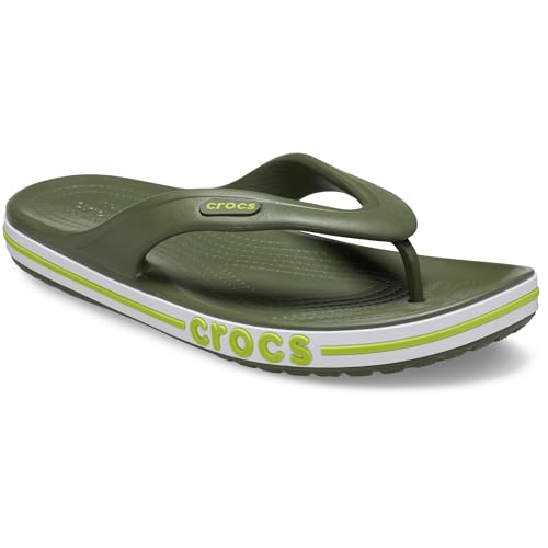 Crocs, Bayaband Flip, Unisex, für Erwachsene, Armeegrün, Größe 36