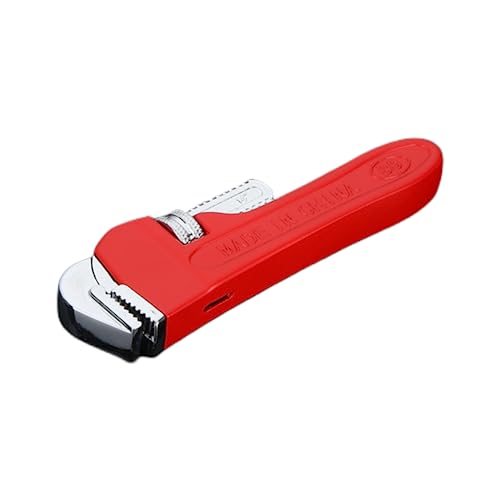 Encendedor de butano con llama a prueba de viento, rojo miniatura 1