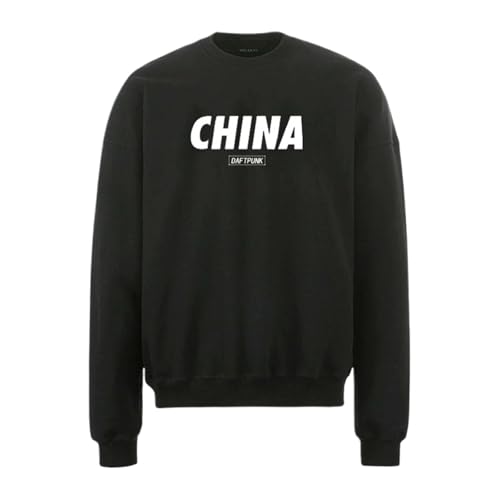 Genérico Sudadera Hombre Deportiva Manga Larga Estampado de Brócoli para Entrenamiento de Baloncesto Running Holgada Moda(Black, XL)