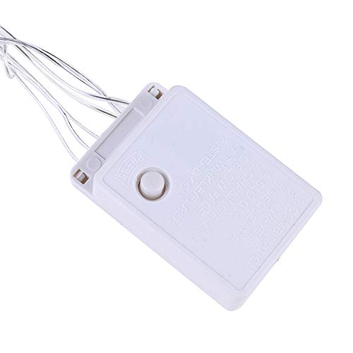 Andoer 4M 96 L-EDs Luz de corda de floco de neve luz intermitente de cortina de fada para festa de N