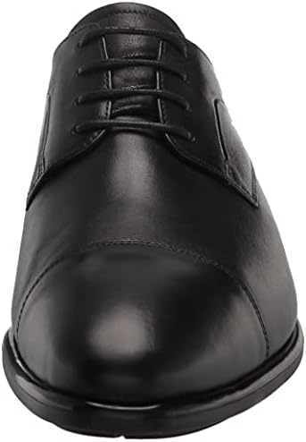 ECCO Men's Citytray Plus Luxe Cap Toe Oxford, Black, 6-6.5 | Image 1