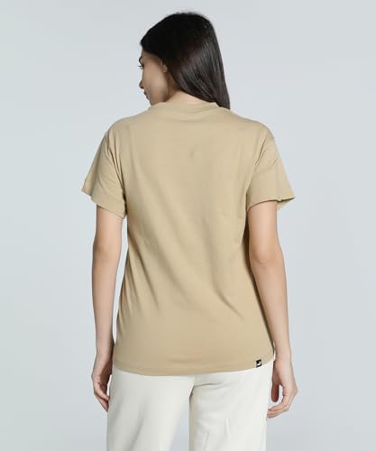 Image of Puma Women's Solid Relaxed Fit T-Shirt