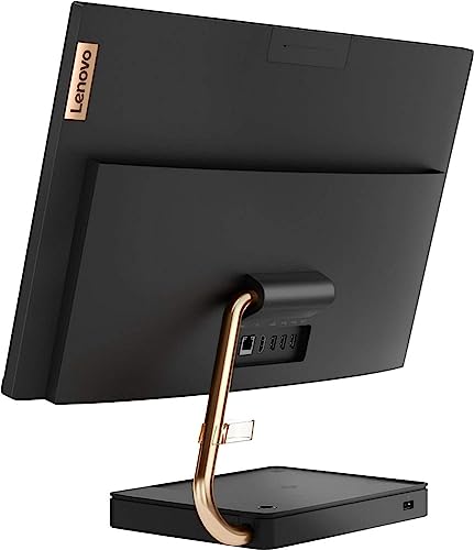 Image of Lenovo Ideacentre A540 All-in-One, 23.8 inch FHD Desktop, AMD Ryzen 5 Pro 4650GE, 16GB RAM 512GB PCIe SSD, Webcam, Wi-Fi, Wireless Keyboard & Mouse, Windows 10 Pro, Black