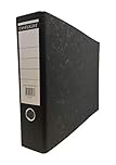 Plastoreg Lever Arch File, A3 Landscape, Black, Pack of 2