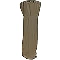 Sunnydaze 94-Inch Tall Heavy Duty Reinforced PVC Propane Patio Heater Cover - Drawstring and Toggle Closure - Khaki