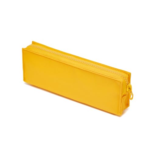 Image of Oxford Fabric Pencil Case Lightweight and Durable Ideal Pencil Pouch (Yellow /Oxford,Oxford Fabric)