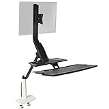 La hauteur est ajustable entre 68 à 115 cm. Le modèle DM1K1X1 dispose d'une fente pour une tasse ou une bouteille. Deux ports USB sont également présents afin que vous puissiez connecter vos appareils.